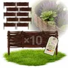 Floranica 10 kusů Vrbový plot 20 cm x 50 cm – Zahradní plot Náhled obrázku produktu 1