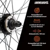 Laufrad Hinterrad 29" MTB schwarz für Schraubkranz 7/8-fach Produktbild-Vorschau 2
