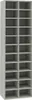 vidaXL Schuhschrank Betongrau 54x34x183 cm Holzwerkstoff Produktbild-Vorschau 8