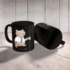 Mr. & Mrs. Panda Kaffeebecher Beamtin Entspannt - Schwarz - Produktbild-Vorschau 3