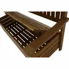 Kondela Gartenbank mit Stauraum Amula 150 cm - Braun Produktbild-Vorschau 8