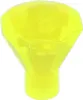 A single yellow gem on a white background. Náhled obrázku produktu