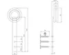 Laufrollen Set Intersteel Modern 255 mm Edelstahl gebürstet Produktbild-Vorschau 2