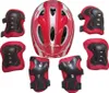 Kinder Kinder Rollschuhe Fahrrad Schutzhelm Knie Ellenbogen Produktbild-Vorschau 7