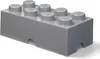 LEGO Storage Brick 8 (dunkelgrau) Produktbild-Vorschau 1