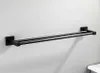 Portasciugamani 50 cm, acciaio inox nero opaco, resistente Anteprima dell’immagine prodotto 16