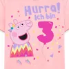 Spreadshirt Peppa Wutz Hurra Ich Bin 3 Jahre Kinder Premium Produktbild-Vorschau 2