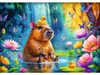 TREFL Puzzle Kapybara 1000 dks Produktbild-Vorschau 2