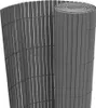 vidaXL Zahradní plot oboustranný PVC 90 x 500 cm šedý Náhled obrázku produktu 6