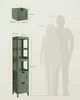 VASAGLE Hochschrank Badezimmer, Badezimmerschrank schmal, 2 Produktbild-Vorschau 4