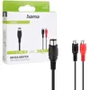 Adattatore audio 2x accoppiamenti cinch a spina DIN a 5 pin Anteprima dell’immagine prodotto 1