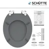 Sedile per WC SCHÜTTE in MDF SPIRIT GREY, coperchio del WC Anteprima dell’immagine prodotto 6