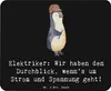 Mr. & Mrs. Panda Mousepad Elektriker Durchblick - Schwarz - Produktbild-Vorschau 1