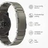 Cinturino Accezz Mat Titanium - Connettore Garmin 26 mm - Anteprima dell’immagine prodotto 2