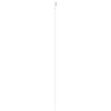 vidaXL Schiebetür Weiß 90x205 cm Hartglas und Aluminium Produktbild-Vorschau 4