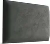 A close-up, side view of a gray upholstered wall panel. Anteprima dell’immagine prodotto