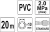 Hadica na stlačený vzduch z PVC, 10 mm, 20 m Náhľad obrázku produktu 3