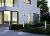 Modern house exterior with outdoor lighting. Anteprima dell’immagine prodotto
