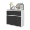 FURNICA - NOAH - Kommode / Sideboard mit 2 Schubladen und 2 Produktbild-Vorschau 1