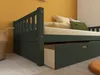 FURNLUX Kinder Einzelbett Viggo Grün 90x200cm / Hauptfarbe: Produktbild-Vorschau 9