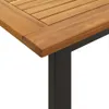 vidaXL Gartentisch mit Beinen in U-Form 160x80x75 cm Produktbild-Vorschau 6