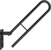 Aquabad klappbarer Stahl Wandstützgriff in Schwarz, 60 cm Produktbild-Vorschau 2