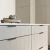 Möbelgriff für Küchenschränke, Schubladen, Kante, schwarz Produktbild-Vorschau 2