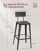 Barhocker, 2er Set, Barstühle, Küchenstühle, mit Produktbild-Vorschau 6