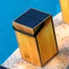 New Garden Okinawa Solar Recharge Outdoor Light brązowy Podgląd zdjęcia produktu 3