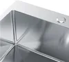 QLS Spülbecken Küche 50x40cm aus Edelstahl mit Hahnloch Produktbild-Vorschau 9