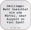 Mr. & Mrs. Panda Holzuntersetzer Spruch Zwillinge Spaß - Produktbild-Vorschau 1