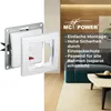 Schalter McPower "Flair", 250V/10A, UP, weiß mit Produktbild-Vorschau 4
