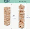 Torre impilabile in legno duro - 21 KG - fino a 160+ cm di Anteprima dell’immagine prodotto 5
