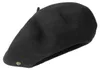 Laulhere Original französische Baskenmütze extra große Form Merino in Noir Voir les images du produit