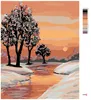 Zuty - Malen nach Zahlen - BACH UND WINTERLANDSCHAFT, 40x50 Produktbild-Vorschau 3