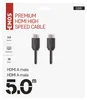 HDMI 2.0 high speed kabel A vidlice – A vidlice 5 m Productafbeelding-voorbeeld