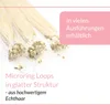 hair2heart Microring Extensions Echthaar glatt - 25 Produktbild-Vorschau 3