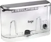 A clear plastic water tank with a gray metallic top. Anteprima dell’immagine prodotto