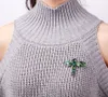 Brož s vážkou - Elegance - Stylový vzhled - Kameny - Náhled obrázku produktu 2