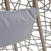 Hängesessel mit Gestell Polyrattan Hängekorb Rattan Produktbild-Vorschau 6