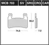 TRW Bremsbelagsatz MCB703SV CBR900RR Fireblade SC33 GT250 Produktbild-Vorschau 15