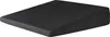 A black wedge cushion is shown from a diagonal angle against a white background. Produktbild-Vorschau