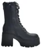 Buffalo Mila Lace Up Mid Damenschuhe Schnürstiefel Schwarz Produktbild-Vorschau 2