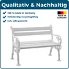 Blome Gartenbank Linderhof weiß 2-Sitzer Produktbild-Vorschau 11