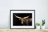MuchoWow® MuchoWow® Gerahmtes Poster Kuh - Watussi - Braun Produktbild-Vorschau 6