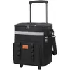 Trolley Kühlbox mit Rollen mit Picknicktasche & Kühltasche Produktbild-Vorschau 5