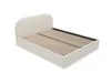 A bed frame with a slatted base, shown from a three-quarter angle on a white background. Anteprima dell’immagine prodotto