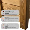 HolzGarden Drevený Kvetináč Obdĺžnikový Z Masívu Náhľad obrázku produktu 5