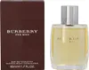 A bottle of Burberry for Men Eau de Toilette and its packaging are displayed side-by-side against a white background. Podgląd zdjęcia produktu