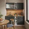 Jednotková kuchyně Vicco R-Line Antracitový venkovský Náhled obrázku produktu 6